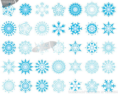 Image of snowflakes