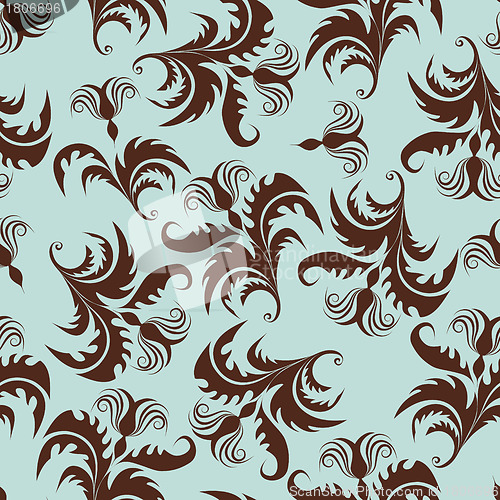 Image of seamless floral pattern