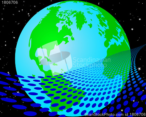 Image of earth background