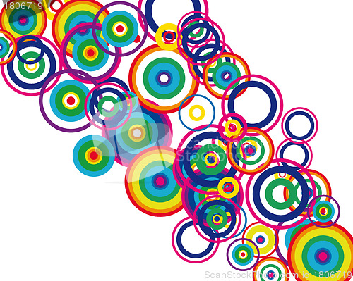 Image of circles background