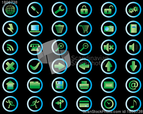 Image of icon set