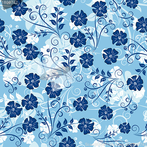 Image of seamless floral pattern