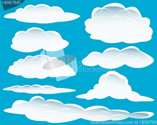 Image of different clouds