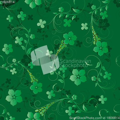 Image of seamless floral pattern