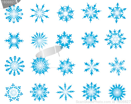 Image of snowflakes