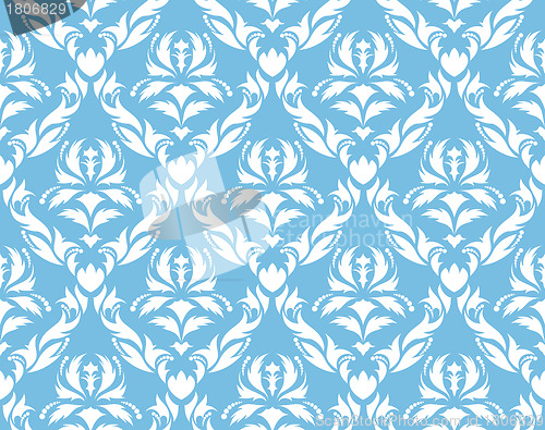 Image of seamless damask pattern