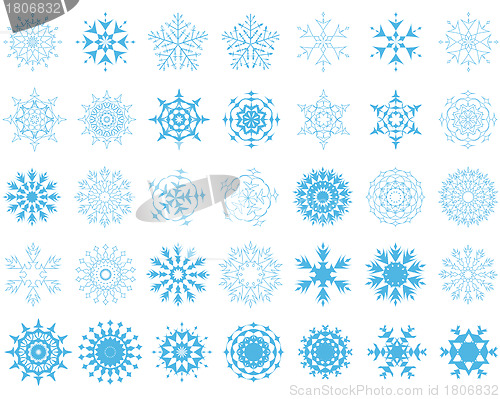 Image of snowflakes