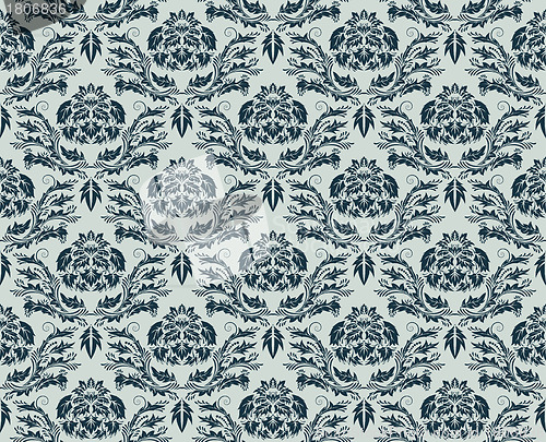 Image of seamless damask pattern