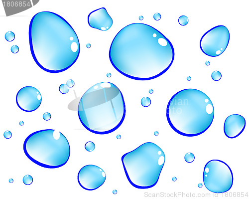 Image of bubbles background