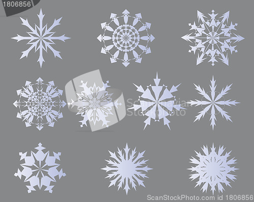 Image of snowflakes