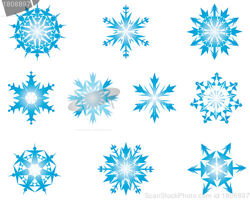 Image of snowflakes