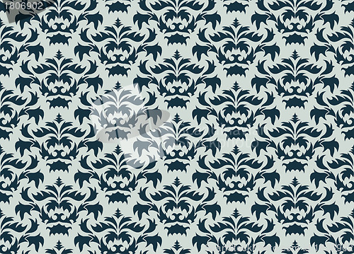 Image of seamless damask pattern