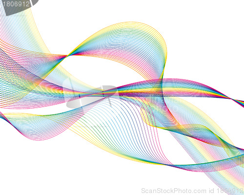 Image of colourful lines