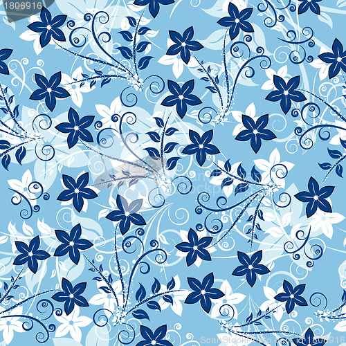 Image of seamless floral pattern