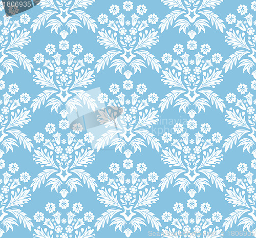 Image of seamless damask pattern