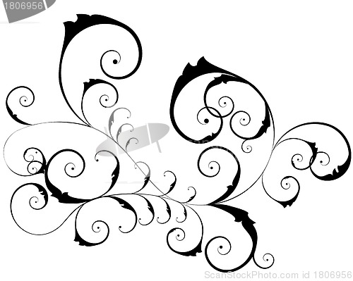 Image of floral ornate pattern