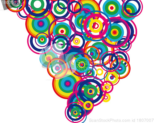 Image of circles background