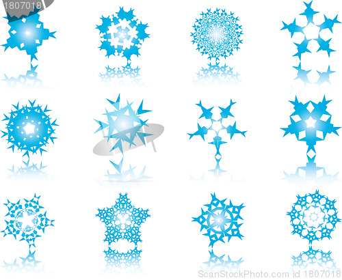 Image of snowflakes