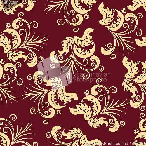Image of seamless floral pattern