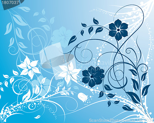 Image of floral background