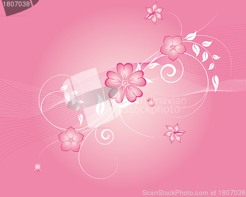 Image of floral background