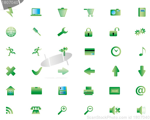 Image of icon set