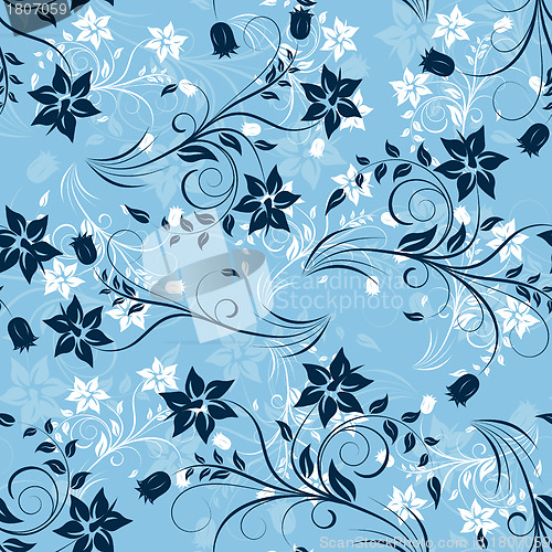 Image of seamless floral pattern