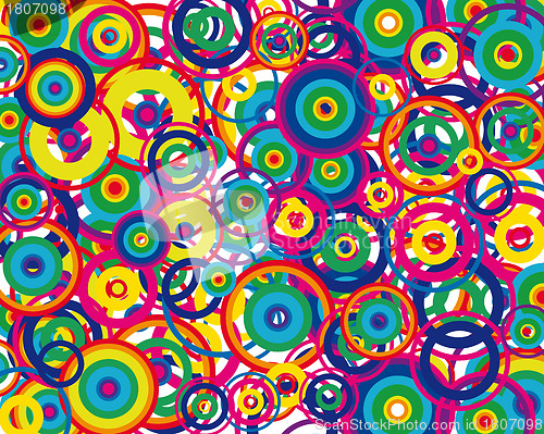 Image of circles background