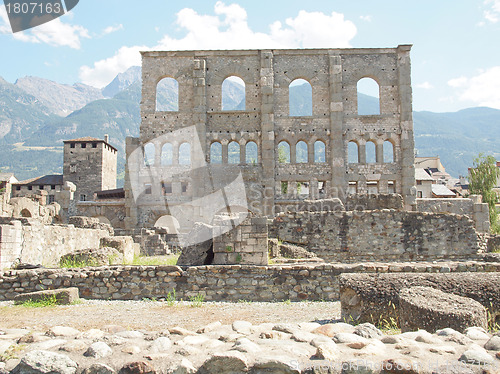 Image of Roman Theatre Aosta