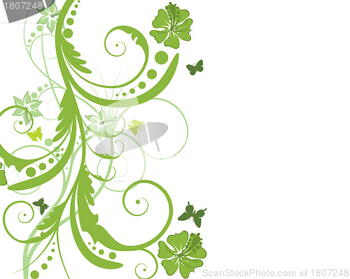 Image of floral background