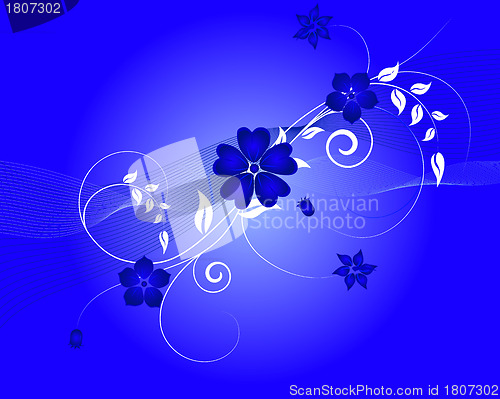 Image of floral background