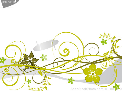 Image of floral background