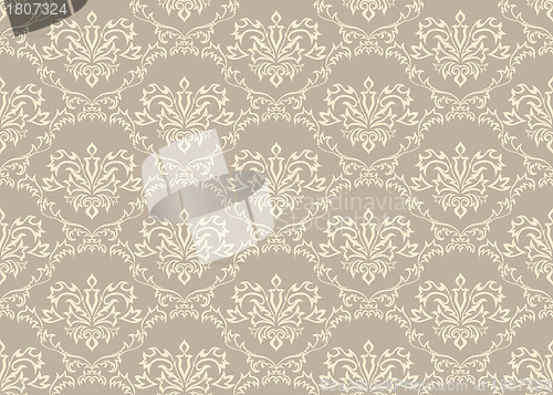 Image of seamless damask pattern