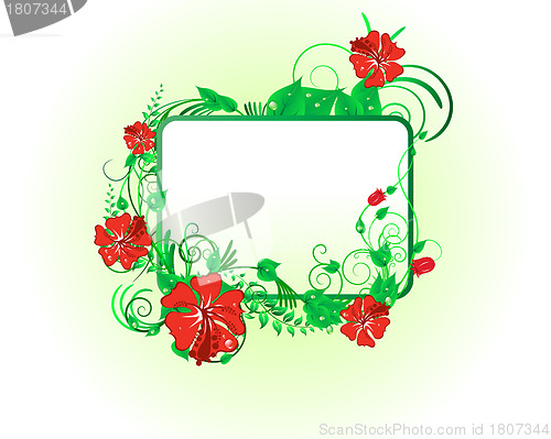 Image of floral background