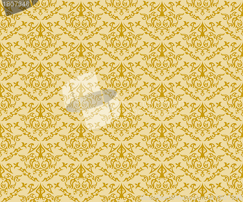 Image of seamless damask pattern
