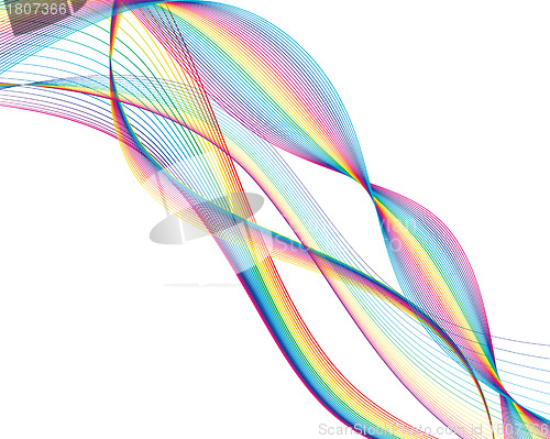 Image of colourful lines