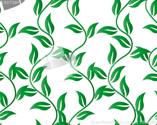 Image of seamless floral pattern