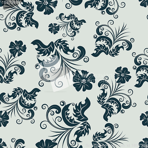 Image of seamless floral pattern