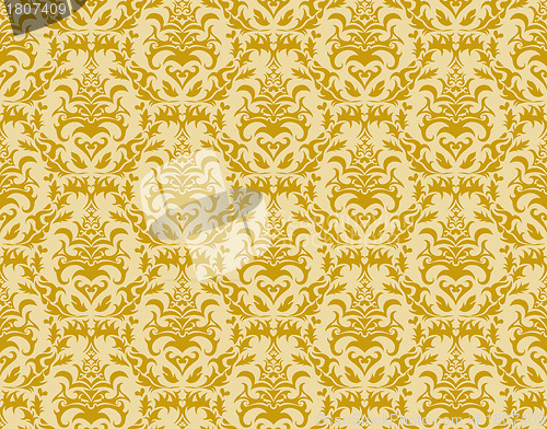 Image of seamless damask pattern