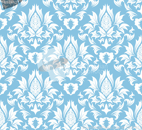 Image of seamless damask pattern