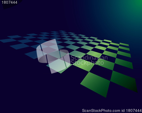 Image of abstract checked board