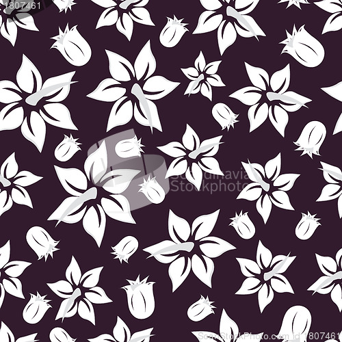 Image of seamless floral pattern