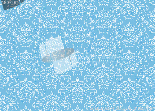 Image of seamless damask pattern