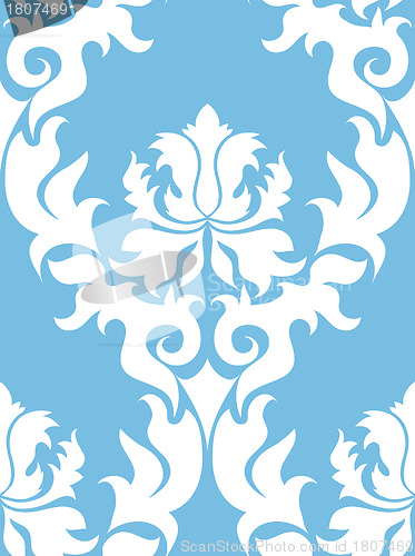 Image of seamless damask pattern