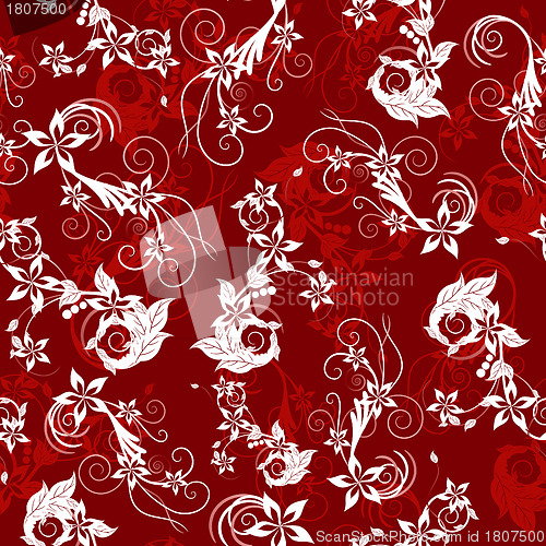 Image of seamless floral pattern