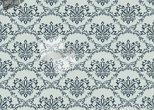 Image of seamless damask pattern