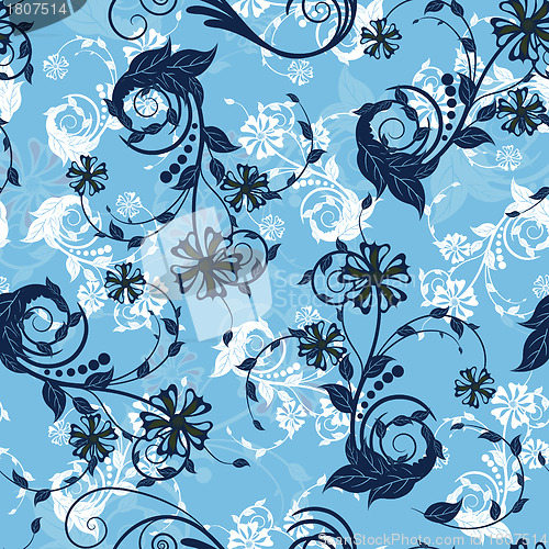 Image of seamless floral pattern
