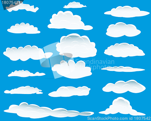 Image of different clouds