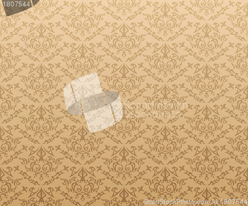 Image of seamless damask pattern