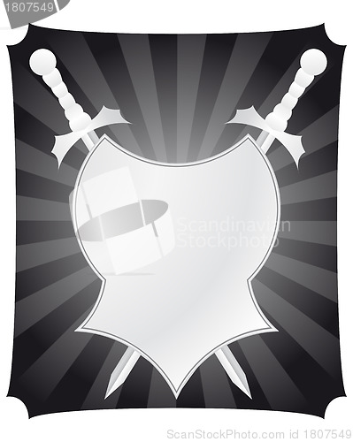Image of shield and swords